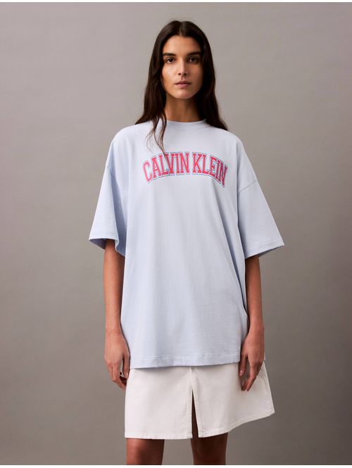 Playera-Calvin-Klein-Boxy-Varsity-Logo-Mujer-Azul