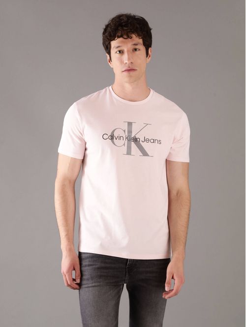 Playera-Calvin-Klein-Monologo-Hombre-Rosa