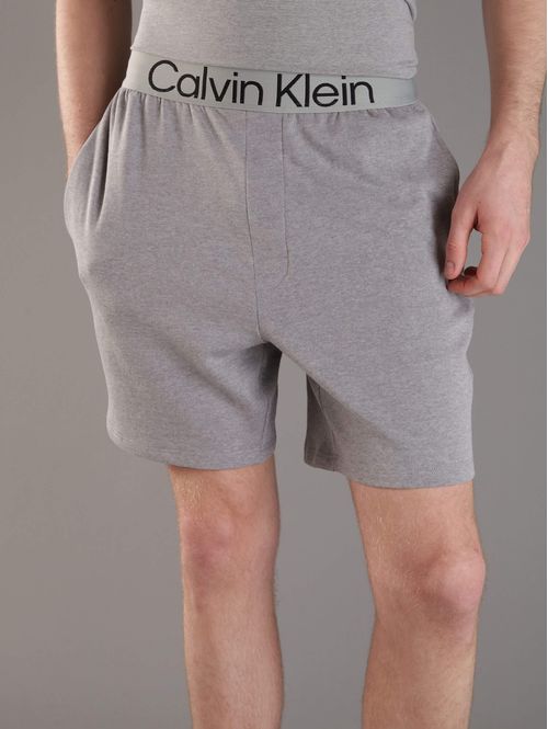 Short-Calvin-Klein-de-Pijama-Hombre-Gris