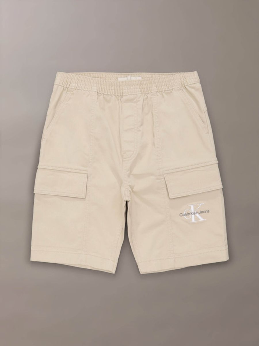 Bermuda-Calvin-Klein-Bolsillo-Cargo-Niño-Beige