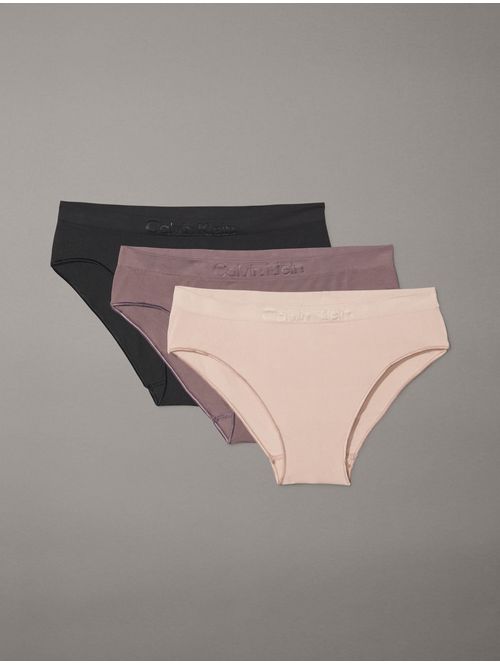 Bikinis-Calvin-Klein-Bonded-Flex-Seamless-Pack-de-3-Mujer-Multicolor