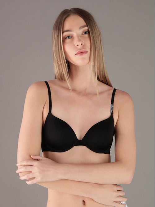 Brasier-Calvin-Klein-Lightly-Lined-Demi-Mujer-Negro