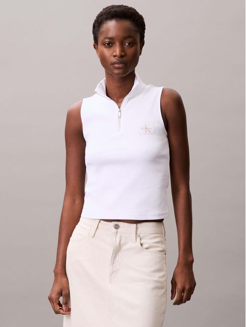 Blusa-Calvin-Klein-Cuello-Alto-Mujer-Blanco