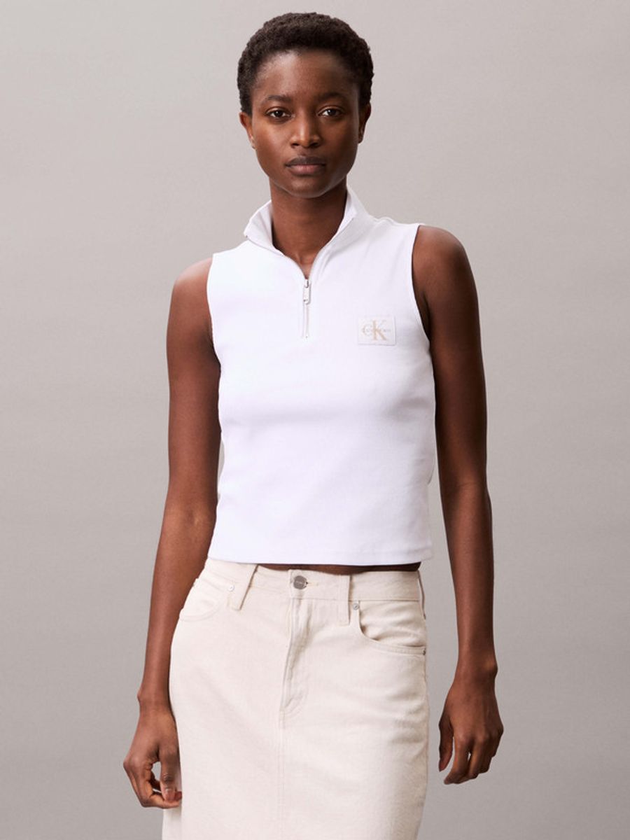 Blusa-Calvin-Klein-Cuello-Alto-Mujer-Blanco