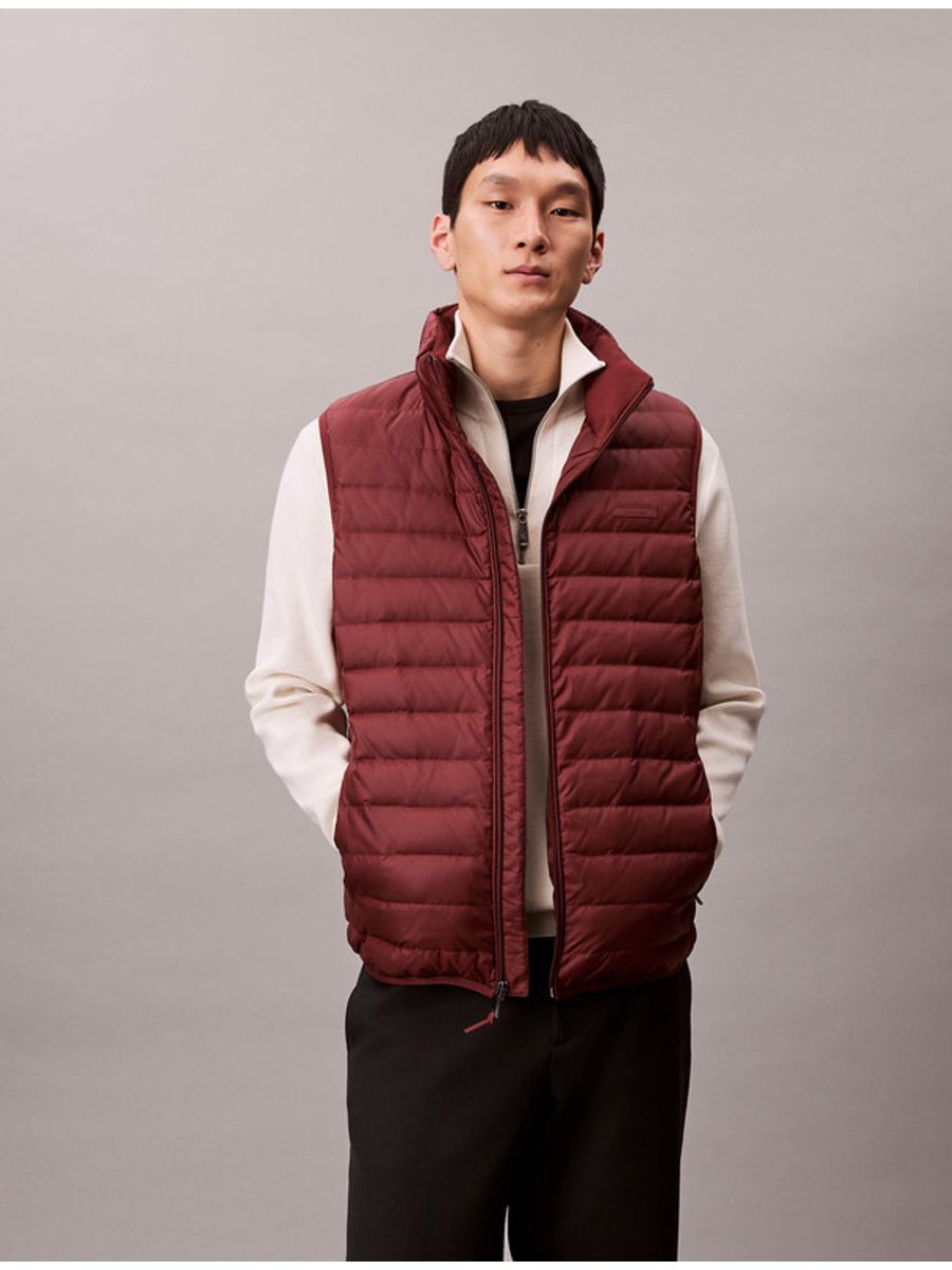 Chaleco-Calvin-Klein-Puffer-Hombre-Rojo