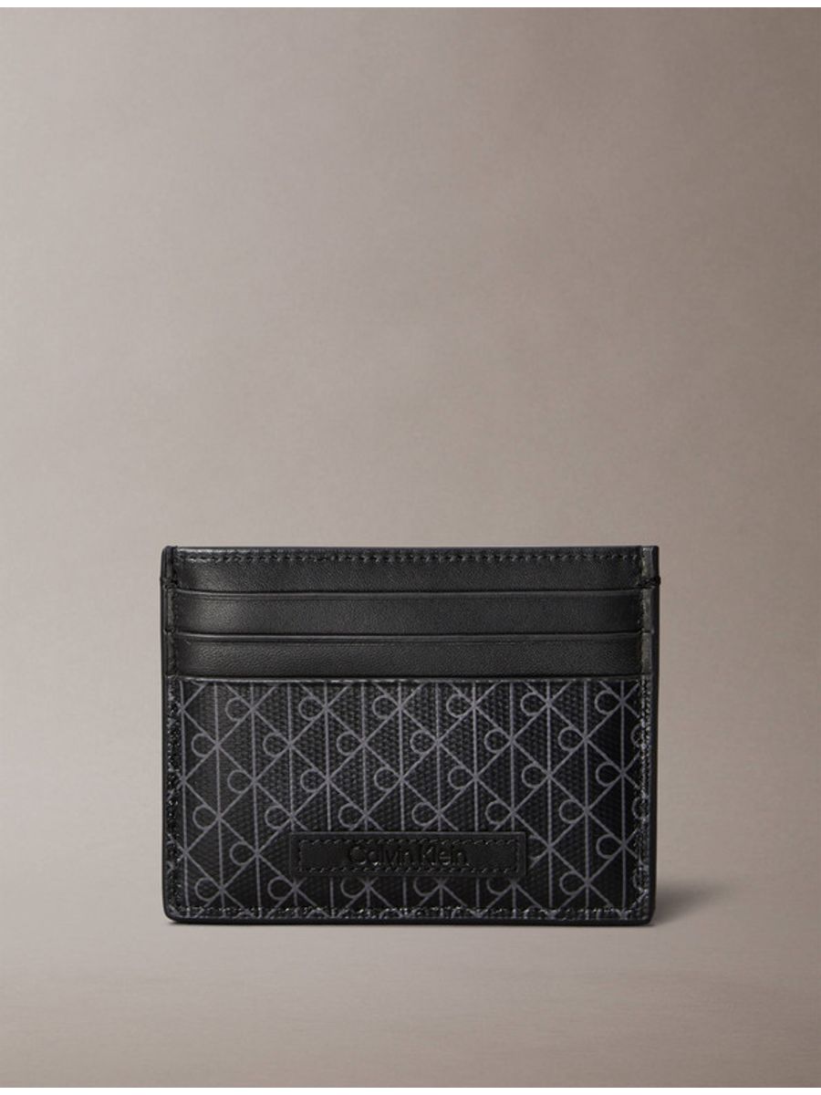Tarjetero-Calvin-Klein-Estampado-Hombre-Negro