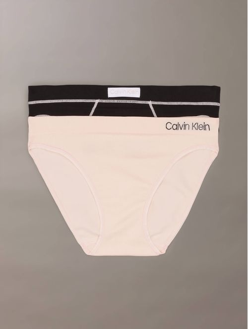 Bikinis-Calvin-Klein-Logotipo-Paquete-de-2-Nina-Multicolor-R34227Z-703