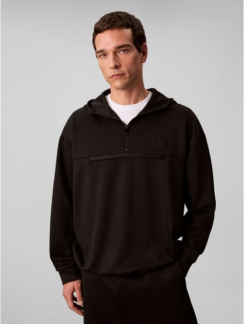 Sudadera-Calvin-Klein-Anorak-Hombre-Negro-4RD212G-001