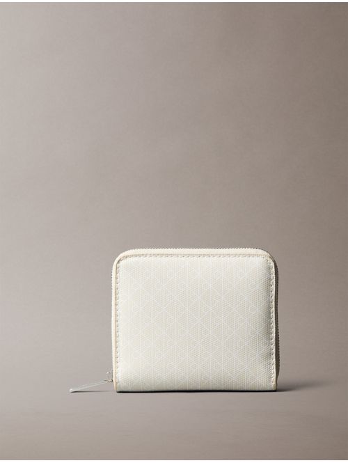 Cartera-Zip-Around-Calvin-Klein-Mujer-Beige-4F1089G-281