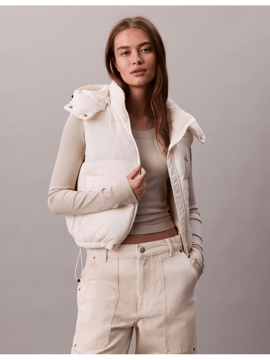 Chaleco-Acolchado-Calvin-Klein-Mujer-Beige-47D500G-100