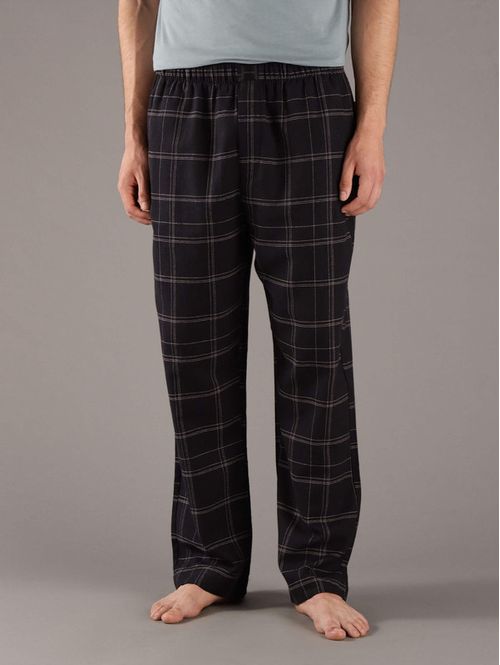 Pantalon-Calvin-Klein-de-Pijama-Cotton-Flannel-Sleep-Hombre-Gris-NM2697O-001