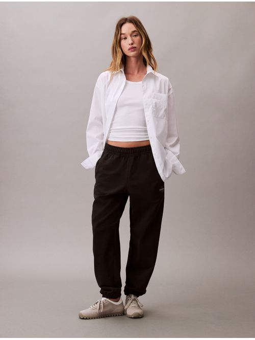 Jogger-Calvin-Klein-de-Terry-Frances-Mujer-Negro-47B235G-001