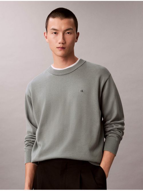 Sueter-Relamed-Calvin-Klein-Hombre-Verde-4RC309G-PNO