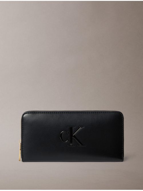Cartera-Larga-Calvin-Klein-Mujer-Negro-4F1077G-UB1