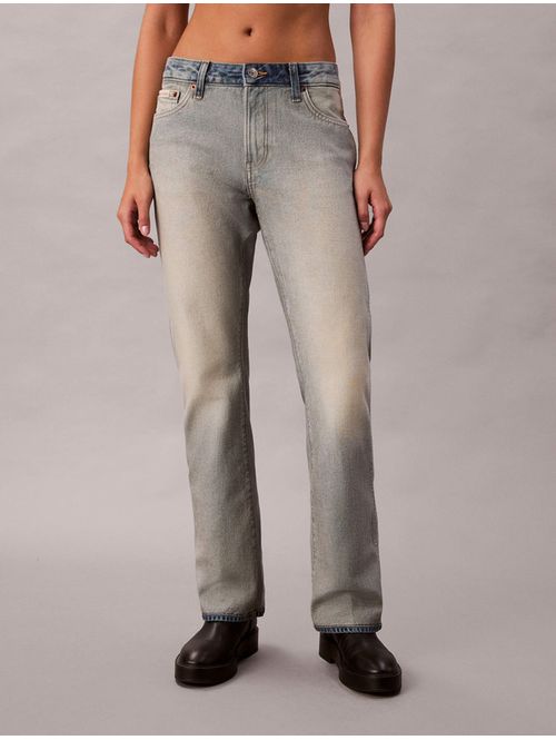 Jeans-Bootcut-Relaxed-Calvin-Klein-Inside-Out-Mujer-Indigo-47D735G-420