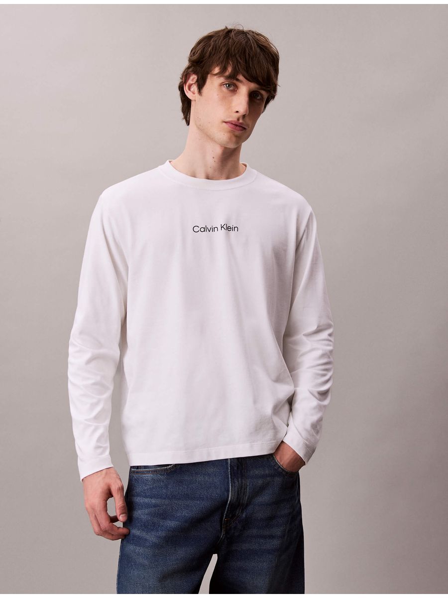 Playera-Calvin-Klein-Manga-Larga-Relaxed-Hombre-Blanco-4LD232G-YAF