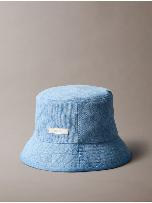 Sombrero-Tipo-Bucket-Calvin-Klein-Emblem-Azul-4F5043G-VHJ