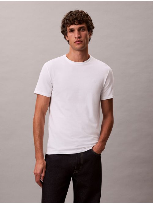 Playera-Calvin-Klein-Slim-Hombre-Blanco-4LC240G-YAF