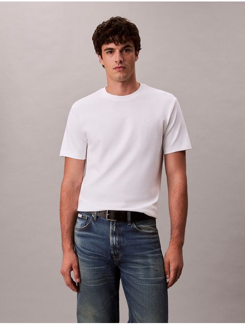 Playera-Calvin-Klein-Interlock-Luxe-Hombre-Blanco-4LD201G-110
