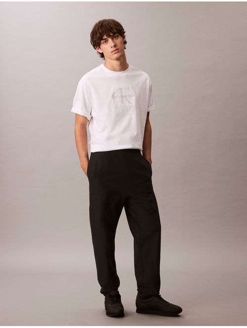 Jogger-Calvin-Klein-Premium-Terry-Monograma-Hombre-Negro-4RC279G-001