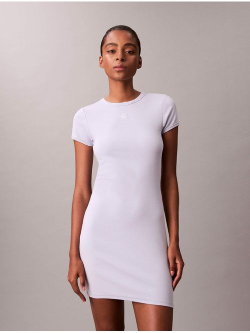 Vestido-Calvin-Klein-Mini-Rib-Contour-Mujer-Azul-47B266G-TKF