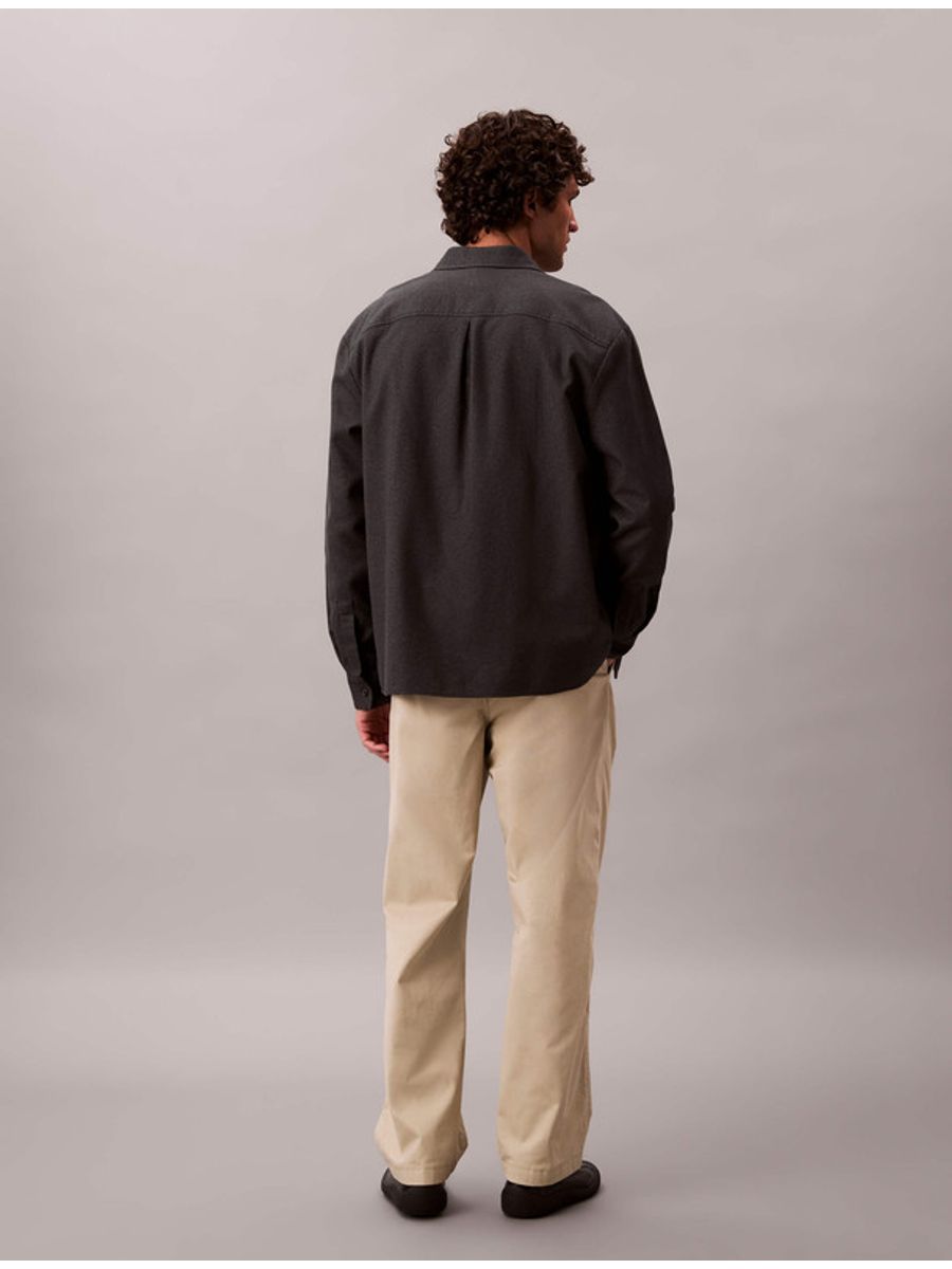 Pantalon-Calvin-Klein-Comfort-90s-Straight-Twill-Hombre-Beige-4RB602G-NSU