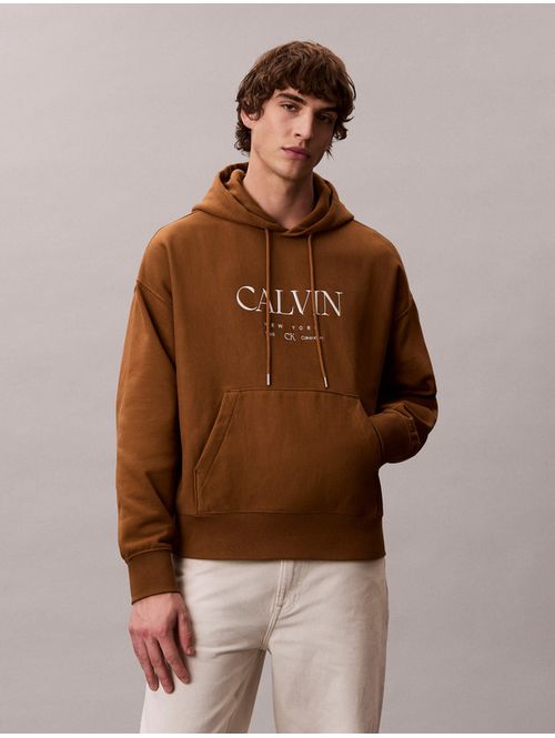 Sudadera-Calvin-Klein-Hoodie-Graphic-Hombre-Blanco-4RE207G-2E3