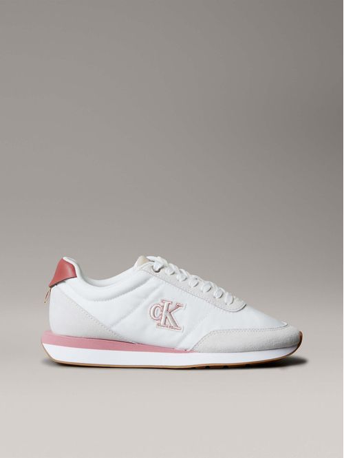 Tenis-Calvin-Klein-Retro-Runner-Mujer-Azul-YW0YW01990-0LC