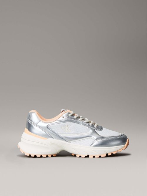Tenis-Calvin-Klein-Hike-Runner-Metalicos-Mujer-Azul-YW0YW02063-0I7