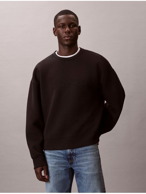 Sudadera-Calvin-Klein-Spacer-Hombre-Negro-4RF276G-UB1