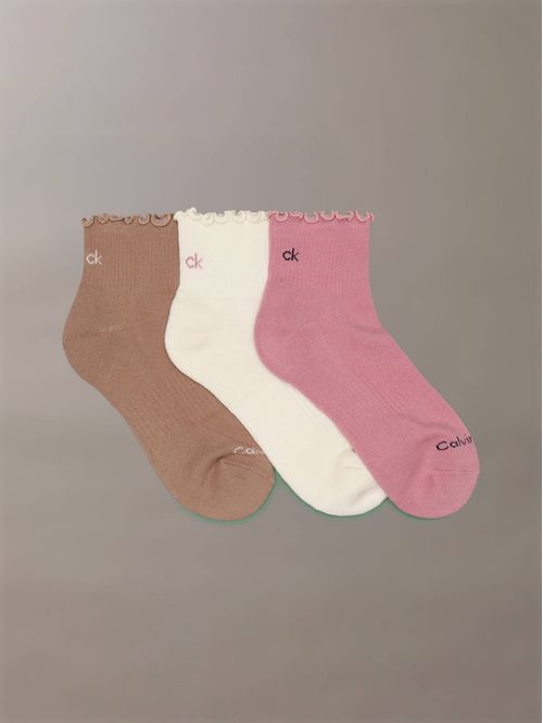 calcetines-calvin-klein-cushion-ankle-paquete-de-3-mujer-multicolor-ckw233qt02-008