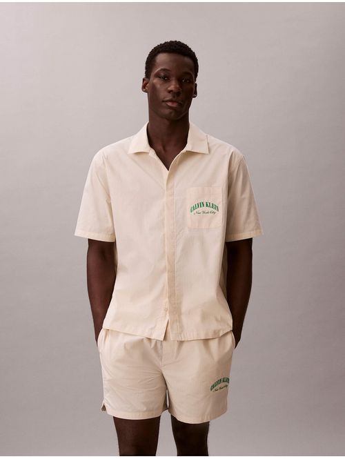 camisa-calvin-klein-heritage-crest-hombre-beige-nm3010-cjv