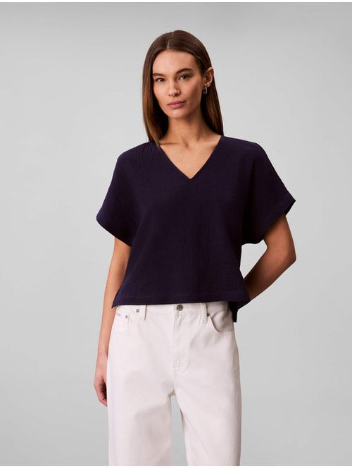 blusa-calvin-klein-neck-v-gauze-mujer-azul-oscuro-47f118g-9ei