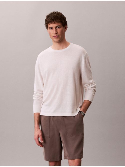 short-calvin-klein-pull-on-hombre-cafe-4lf614g-9o9