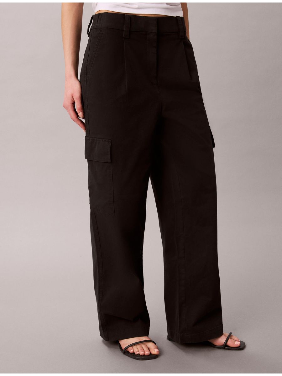 pantalon-calvin-klein-cotton-waist-cargo-mujer-negro-47f623g-ub1