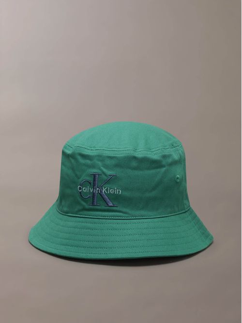 bucket-hat-calvin-klein-monologo-hombre-verde-4g5020g-l4g