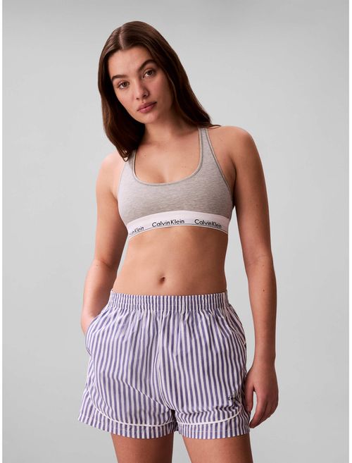 short-calvin-klein-poplin-mujer-azul-qs7604-519