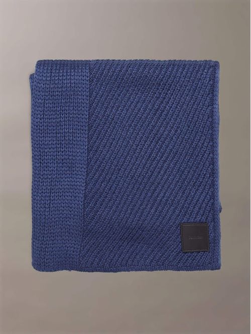 Bufanda-Calvin-Klein-Tejido-de-Punto-Hombre-Azul-CKMC523208-416