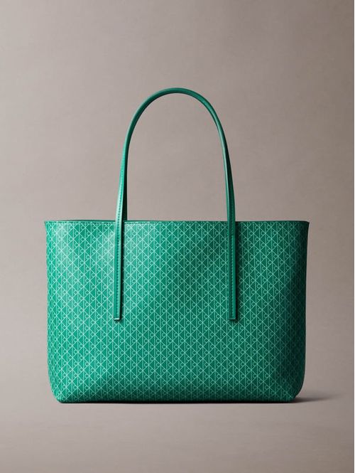Bolsa-Tote-Calvin-Klein-Emblem-Aop-Chica-Mujer-Verde-4F3267G-3II