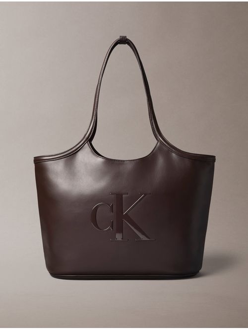 bolsa-shopper-bold-ck-calvin-klein-mujer-cafe-4f3562g-bal