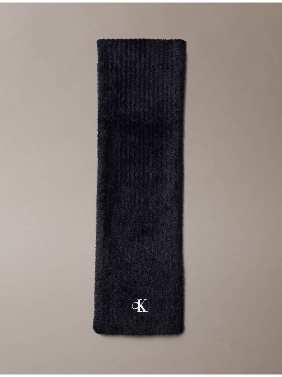 bufanda-knitted-fuzzy-rib-calvin-klein-unisex-negro-4f8115g-ub1