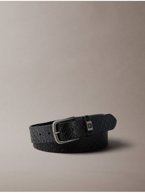 cinturon-round-buckle-aop-calvin-klein-hombre-negro-4d7131g-wca